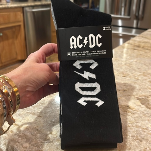 Men's AC DC Socks - Picture 1 of 5